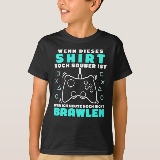 Brawl Gamer Sprichwort - Brawl Shirt (Vorderseite)