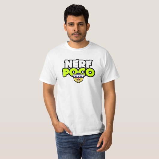 Brawl Stars T - Shirt Nerf Poco (Vorne ganz)