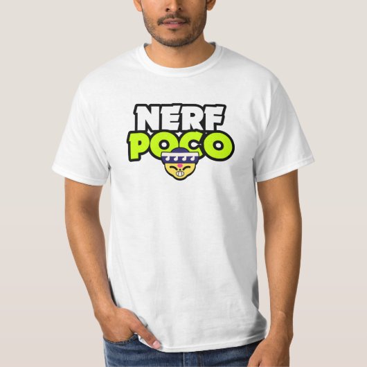Brawl Stars T - Shirt Nerf Poco (Vorderseite)