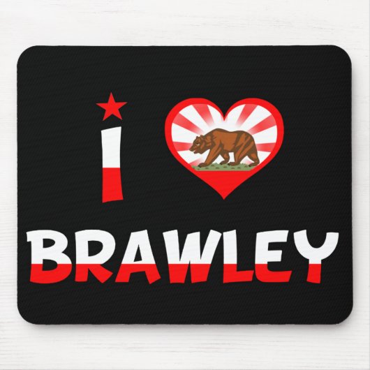 Brawley, CA Mousepad (Vorne)
