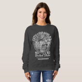 BRAWLEY CITY KALIFORNIA - KATZRODEL SWEATSHIRT (Vorne ganz)