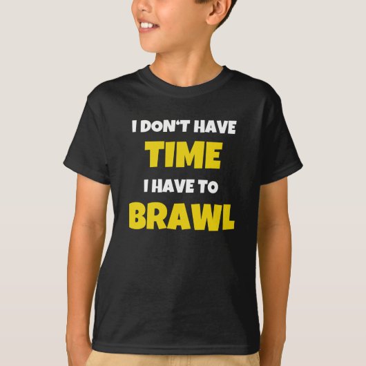 Brawling Showl Showdown Stars Gaming T-Shirt (Vorderseite)