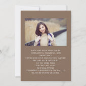 Brawn Abschluss 2 Foto Rett Date Class 2022 (Rückseite)