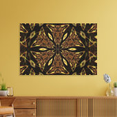 Brawn Abstrakt Art Streched Leinwand (Insitu (Wohnzimmer))