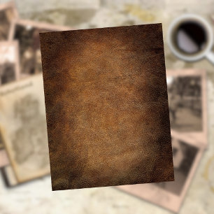 Brawn Age Rustic Imitats Leather Scrapbook Cardsto