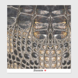 Brawn American Alligator Skin Texture Aufkleber