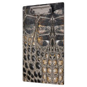 Brawn American Alligator Skin Texture Klemmbrett (Links)