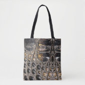 Brawn American Alligator Skin Texture Tasche (Vorderseite)