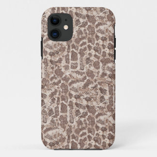 Brawn and Tan Snake Skin Case-Mate iPhone Case