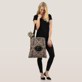 Brawn Animal Print Diamond Chain Tasche (Am Model)