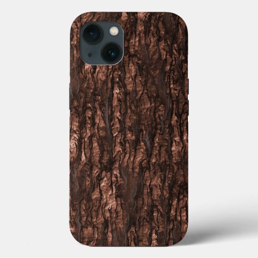 Brawn Bark Camouflage iPhone Case (Rückseite)