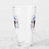 Brawn Bay Sinti und Roma Vanner Pferdefüsse im Sch Glas (Rechts)