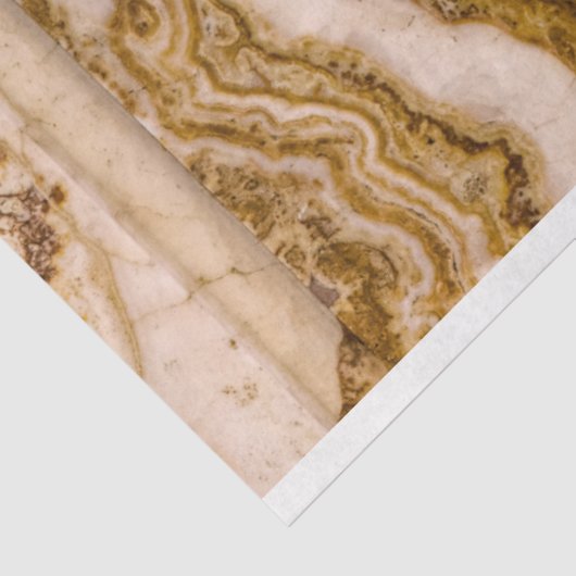 Brawn Beige Grain Marble Decoupage  Seidenpapier (Ausschnitt)