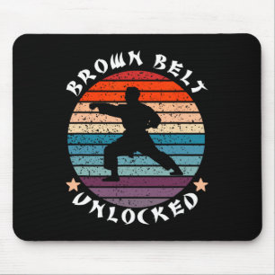 Brawn-Belt-Level-Unlock-Performance-Karate Behalte Mousepad