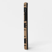 Brawn Black Abstrakt Art Design iPhone / iPad Gehä Case-Mate iPhone Hülle (Hinten/Links)