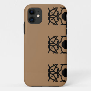 Brawn Black Abstrakt Art Design iPhone / iPad Gehä Case-Mate iPhone Hülle