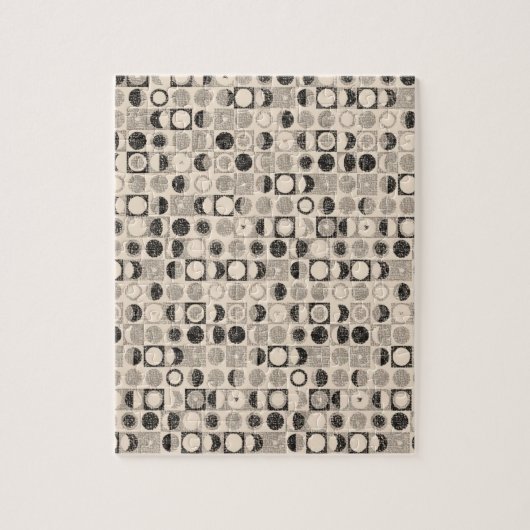 Brawn Black Circles Jigsaw Puzzle Daisy (Vertikal)