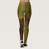 Brawn Blur Hintergrund Leggings (Rückseite)