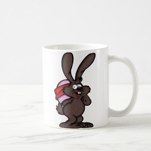 Brawn Bunny, Happy Oaster Kaffeetasse (Rechts)