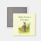 Brawn Bunny Rabbit macht Amerika wieder zum Märche Magnet (Vorderseite/Rückseite)