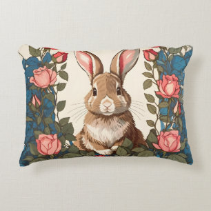 Brawn Bunny Rosen Garden Dekokissen