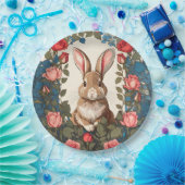 Brawn Bunny Rosen Garden Pappteller (Party)