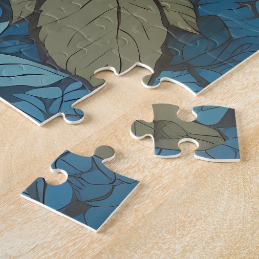 Brawn Bunny Rosen Garden Puzzle (Seite)