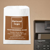 Brawn Business Brand on Paper Bag Geschenktütchen