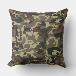 Brawn Camouflage Decorative Pilze Kissen