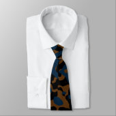 Brawn Camouflage in Navy und Black Krawatte (Gebunden)