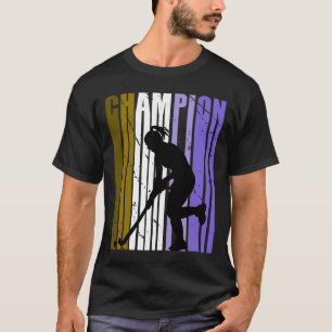 Brawn Champion von Hockey Geburtstagswettbewerb Co T-Shirt