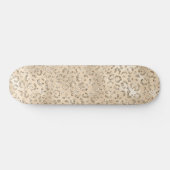 Brawn Cheetah Leopard Skin Print Muster Tier Skateboard (Horizontal)