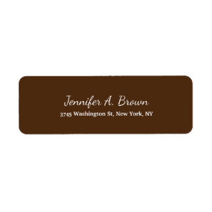 Brawn Color Creative Handwriting Schlicht Feminine