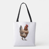 Brawn Country Chicken Farm Barnyard Küche Tasche (Rückseite)
