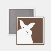 Brawn Diskrediting Rabbit Magnet (Vorderseite/Rückseite)