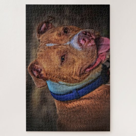 Brawn Dog Foto Puzzle (Vertikal)
