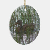Brawn Duck Wildlife Keramik Ornament (Rechts)