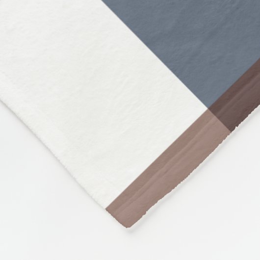 Brawn Earth Tones kariert Fleecedecke (Ecke)