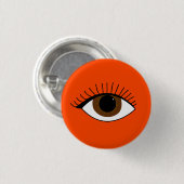 Brawn Eye Illustration Button (Vorne & Hinten)