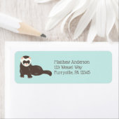 Brawn Ferret Mint Green Rücksendeadresse (Insitu)