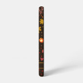 Brawn Floral Inspirivity Customized Samsung Case Galaxy Hülle (Linke Seite)