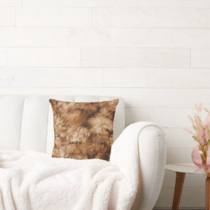 Brawn Fur Abstrakt Kissen