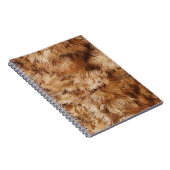 Brawn Fur Abstrakt Notizblock (Rechte Seite)