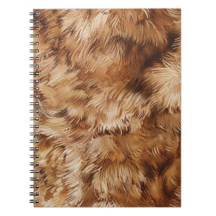 Brawn Fur Abstrakt Notizblock