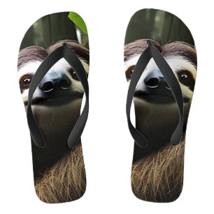 Brawn Fuzzy Sloth, Flip Flops Badesandalen