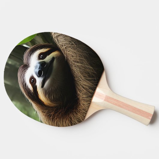 Brawn Fuzzy Sloth, Ping Pong Paddle Tischtennis Schläger (Seitenansicht)