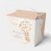 Brawn Gender Neutral Bear Balloons Fvor Box Geschenkschachtel (Rückseite)