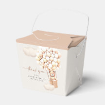 Brawn Gender Neutral Bear Balloons Fvor Box