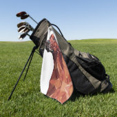 Brawn Geometric Dog Golfhandtuch (Gras)