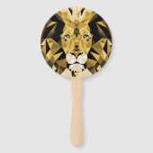 Brawn Geometric Lion Fächer (Rückseite)